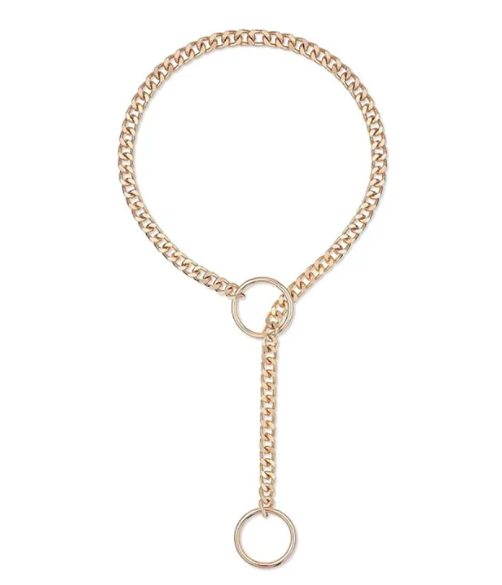 Retro Punk Metal Chain Necklace