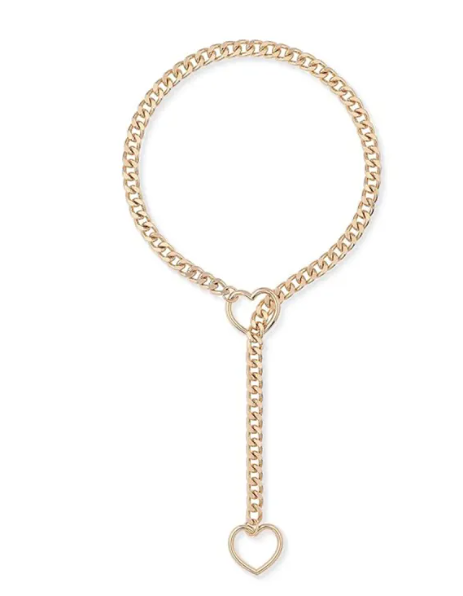 Retro Punk Metal Chain Necklace