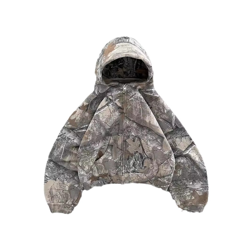 Urban Camo Retro Hoodie