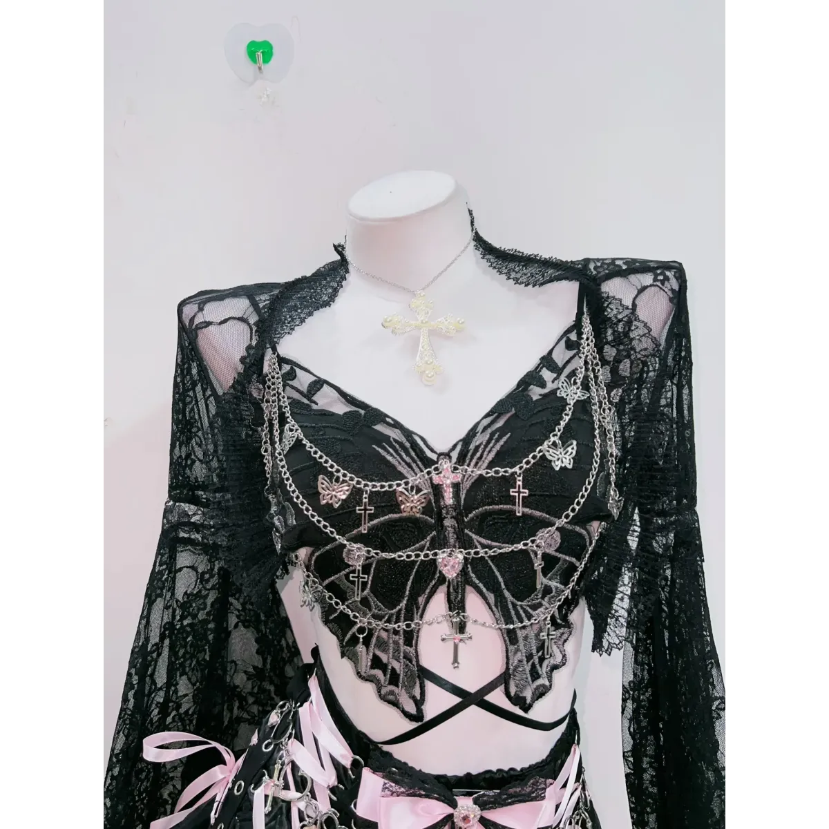 Punk Cross Tank Top | Alternative Fashion Sleeveless Tee